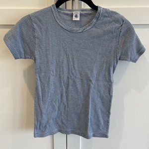 Petit Bateau TShirt - Blue/White Stripe